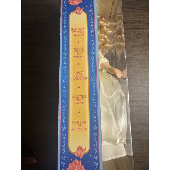 soft expressions porcelain‎ doll. genuine fine bisque collectible in original - Picture 6 of 7